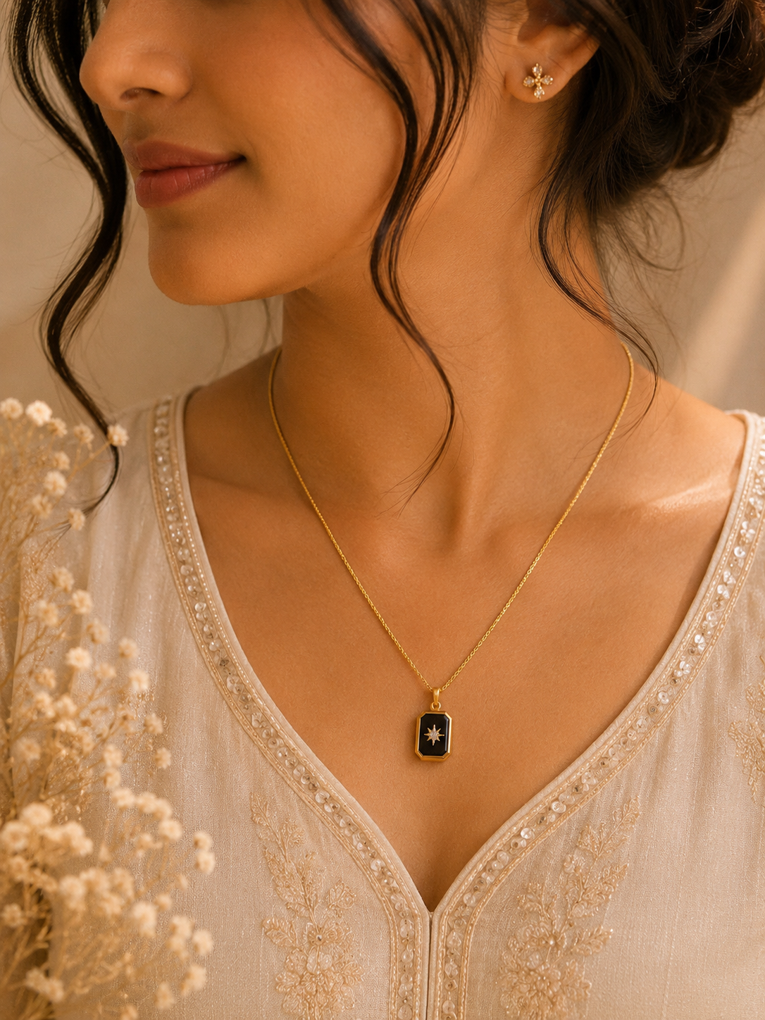 18K Gold Plated Pendant