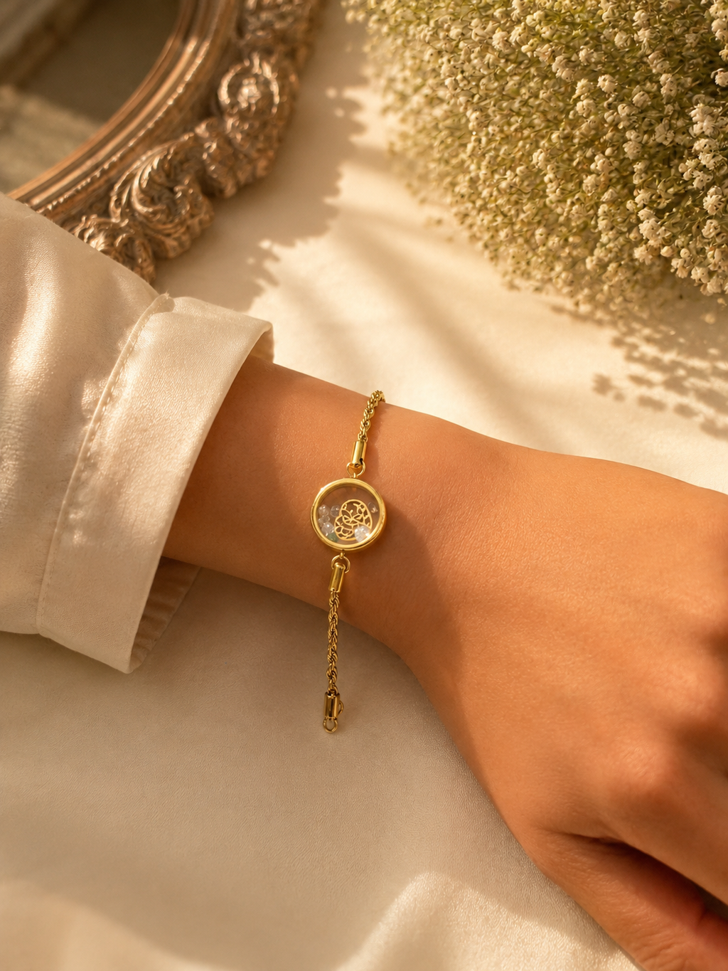 Eternal Bloom Charm Bracelet