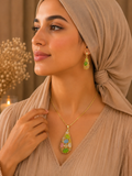 18K Gold Plated Necklace Set