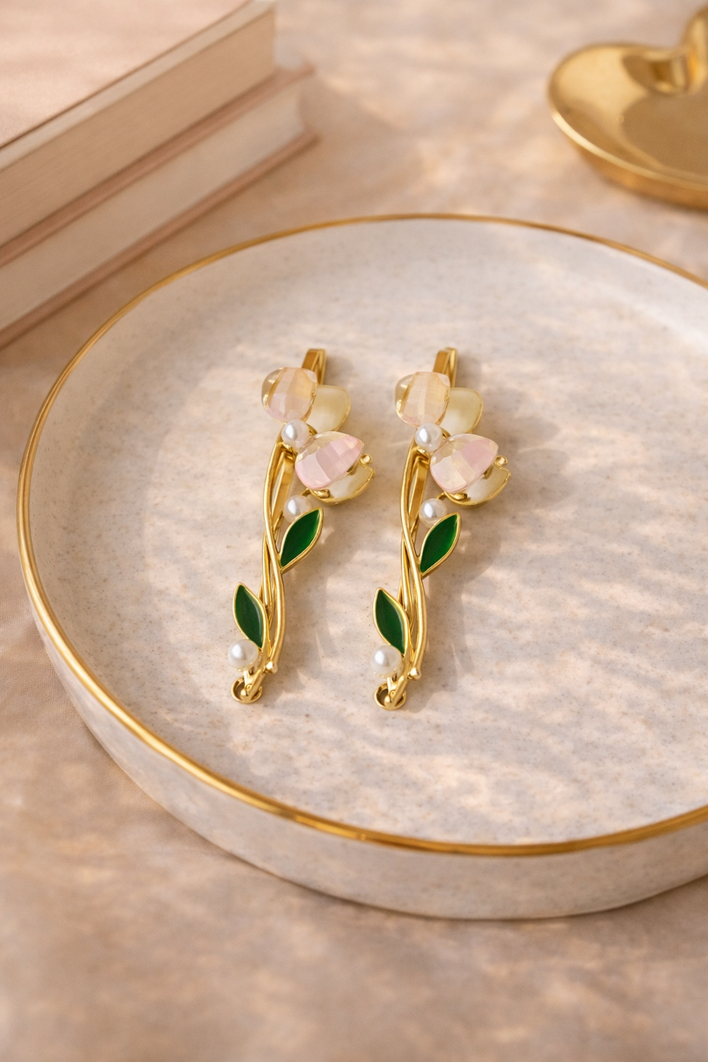 Tulip Vine Side Hair Pin
