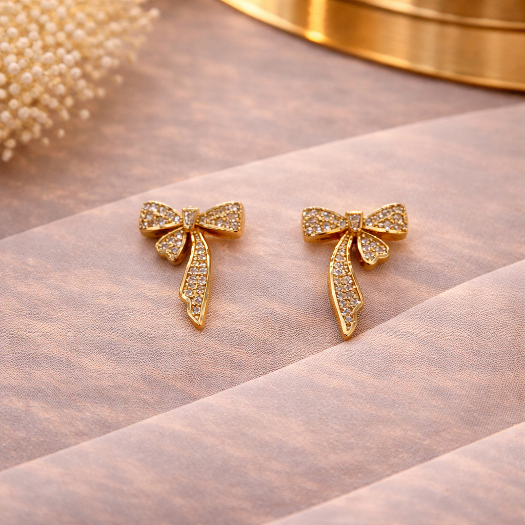 American AD stud Earring