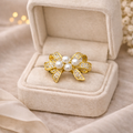 Pearl Bow Ring
