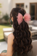 Bow Crystal Hair clip