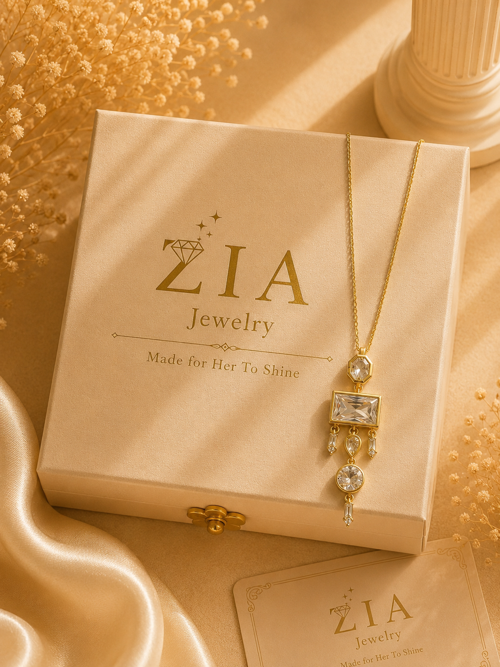 18K Gold Plated Pendant