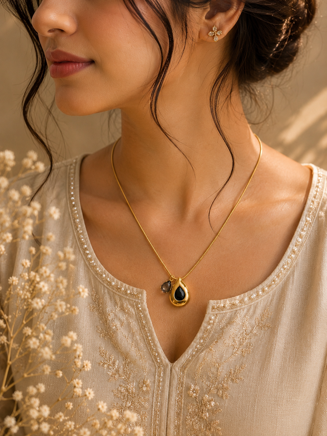 18K Gold Plated Pendant