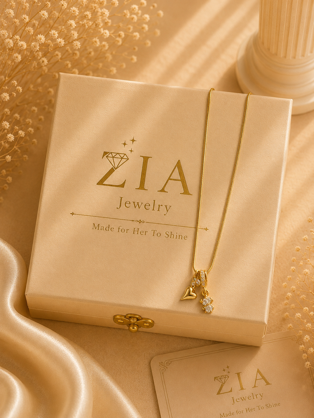 18K Gold Plated Pendant