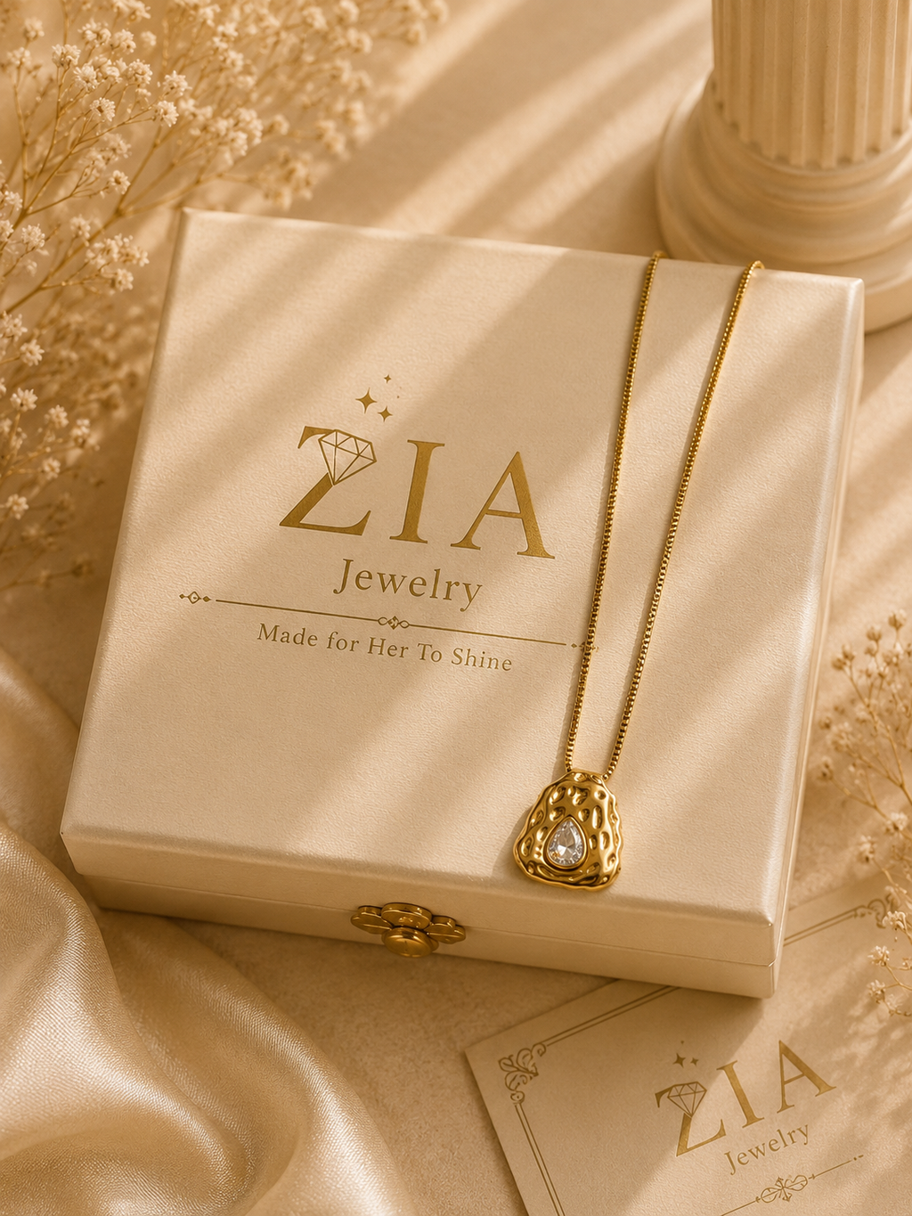 18K Gold Plated Pendant
