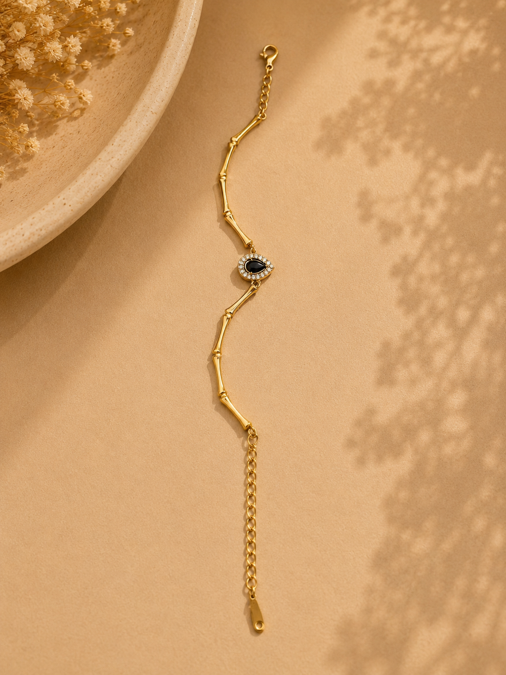 Midnight Eye Bamboo Bracelet