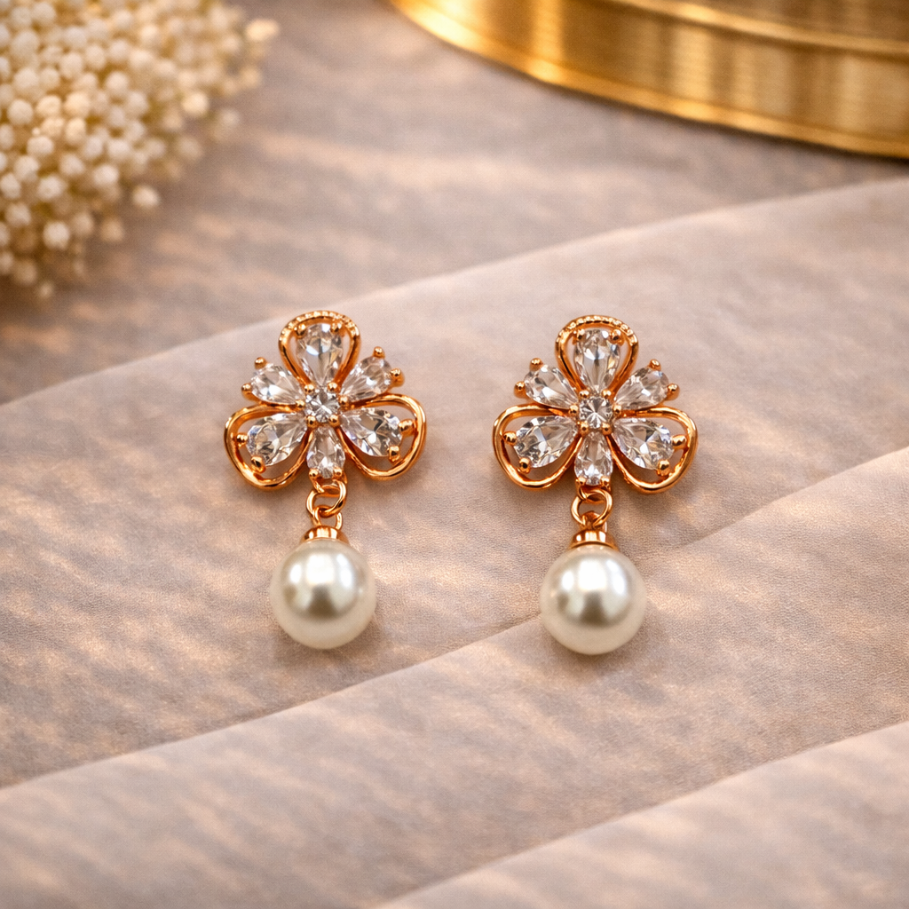 American AD stud Earring