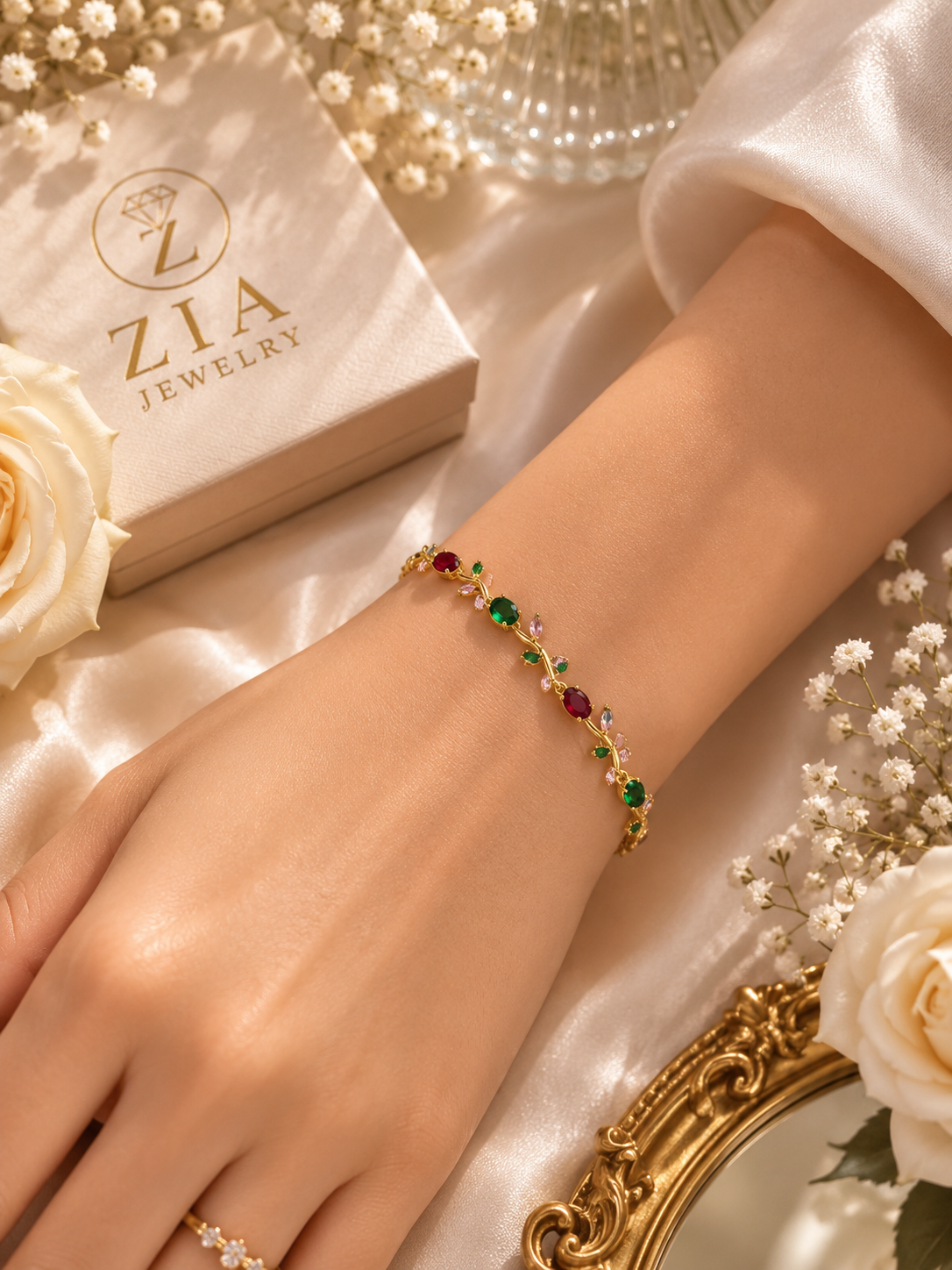 Blooming Tulip Multi Bracelet