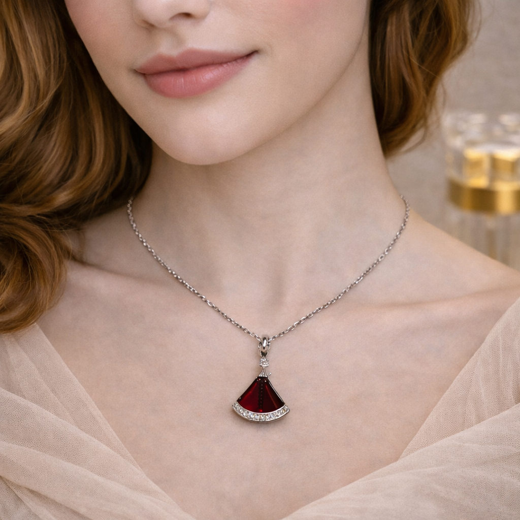 Crimson Elegance Pendant