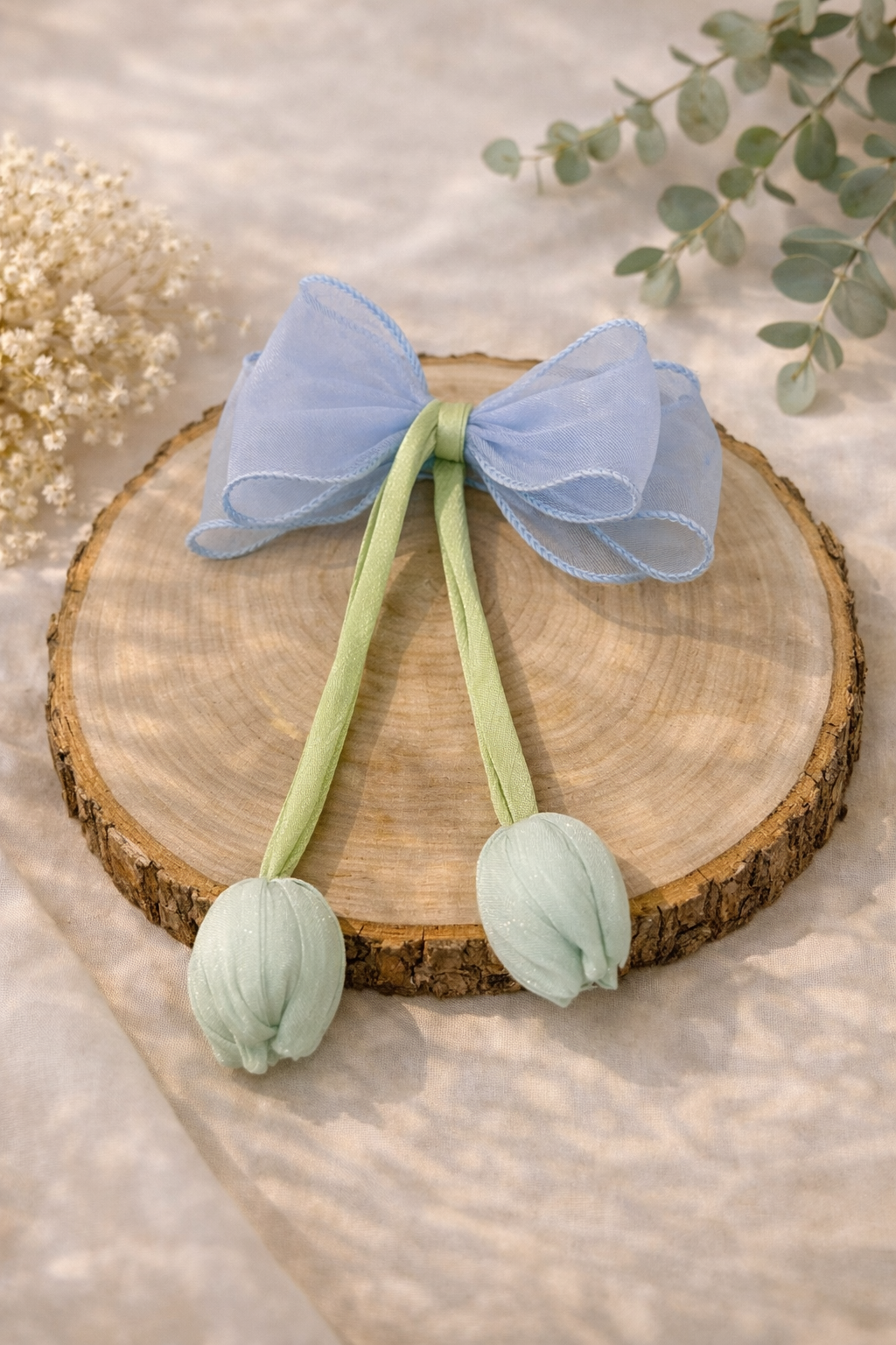 Tulip Bow Hair clip