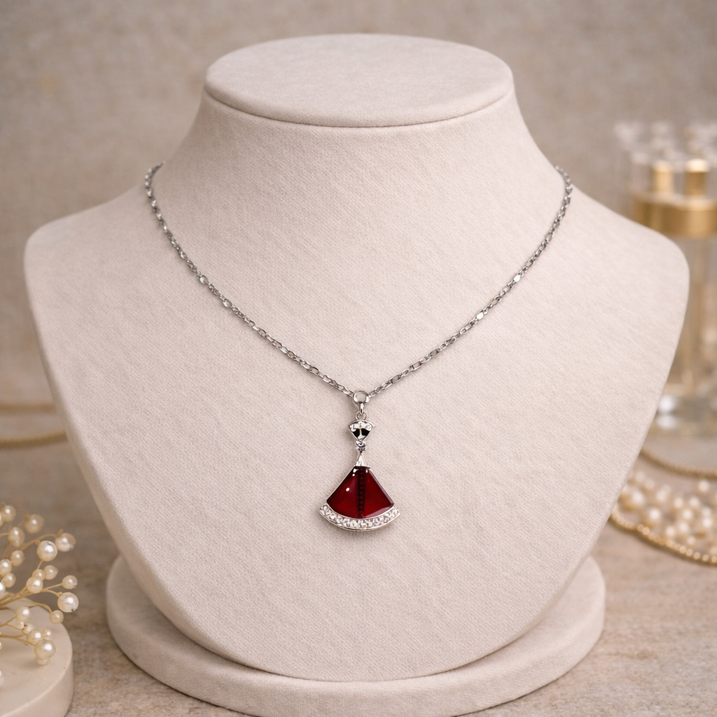Crimson Elegance Pendant