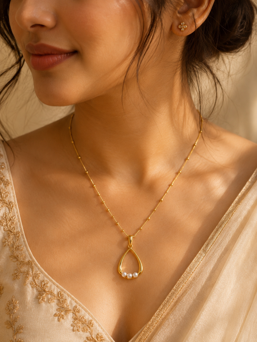 18K Gold Plated Pendant