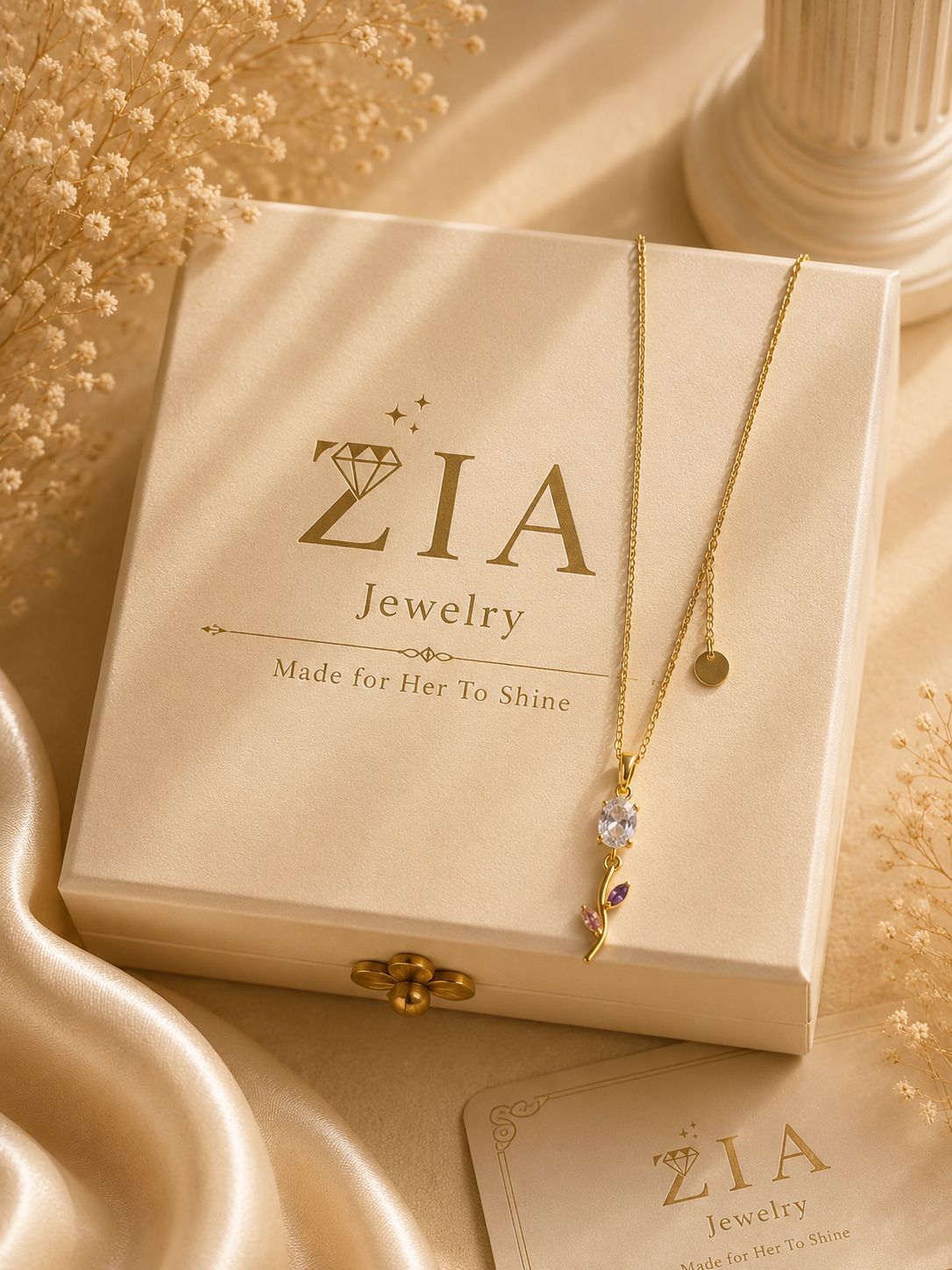 18K Gold Plated Pendant