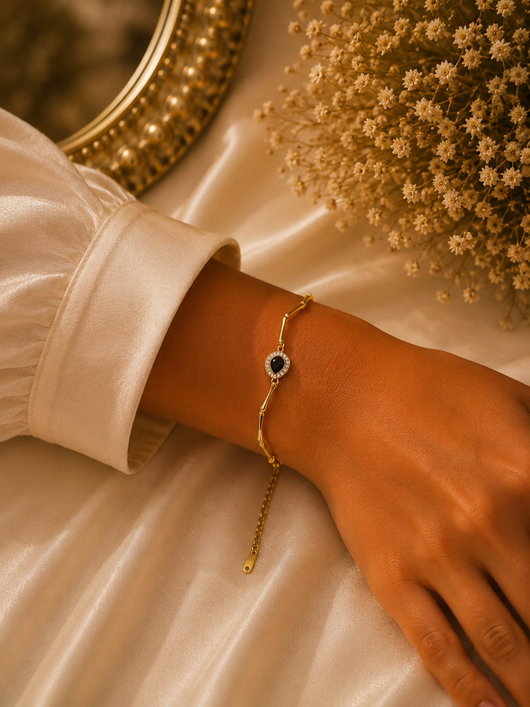 Midnight Eye Bamboo Bracelet