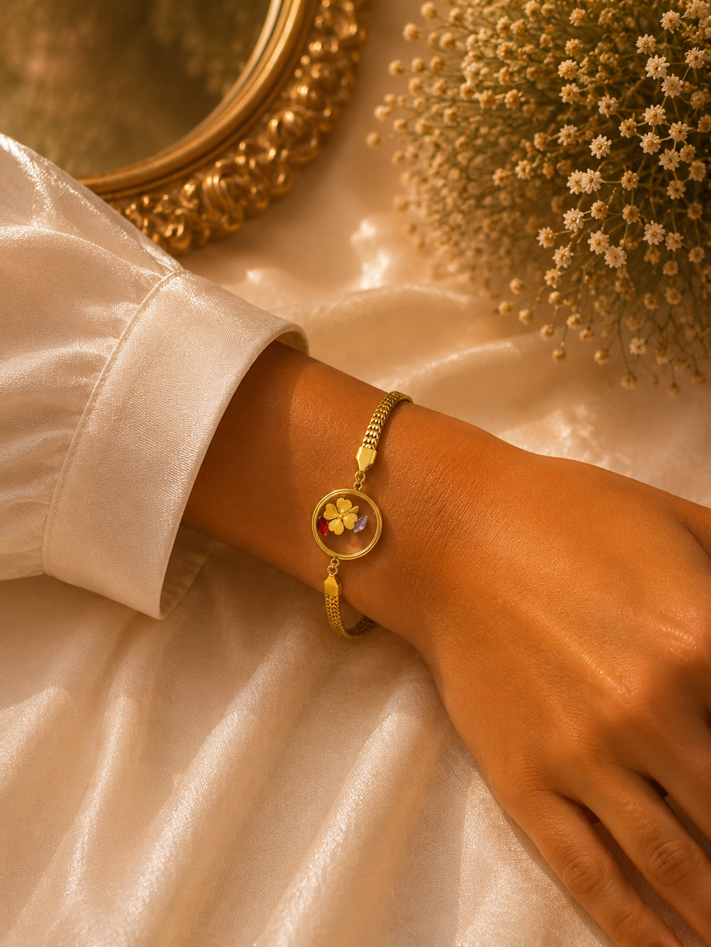 Eternal Bloom Charm Bracelet