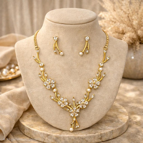 AD Gold Necklace
