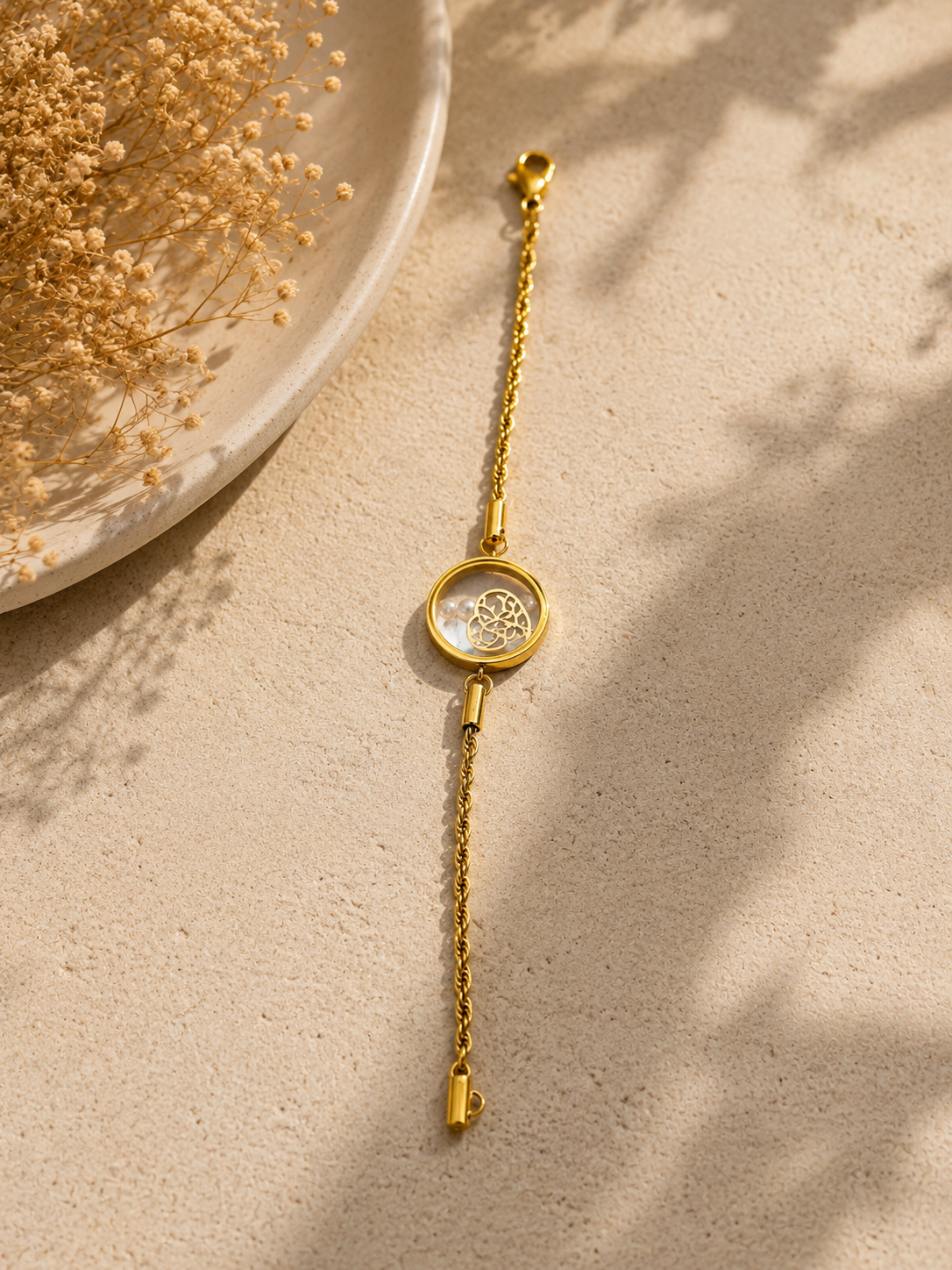 Eternal Bloom Charm Bracelet