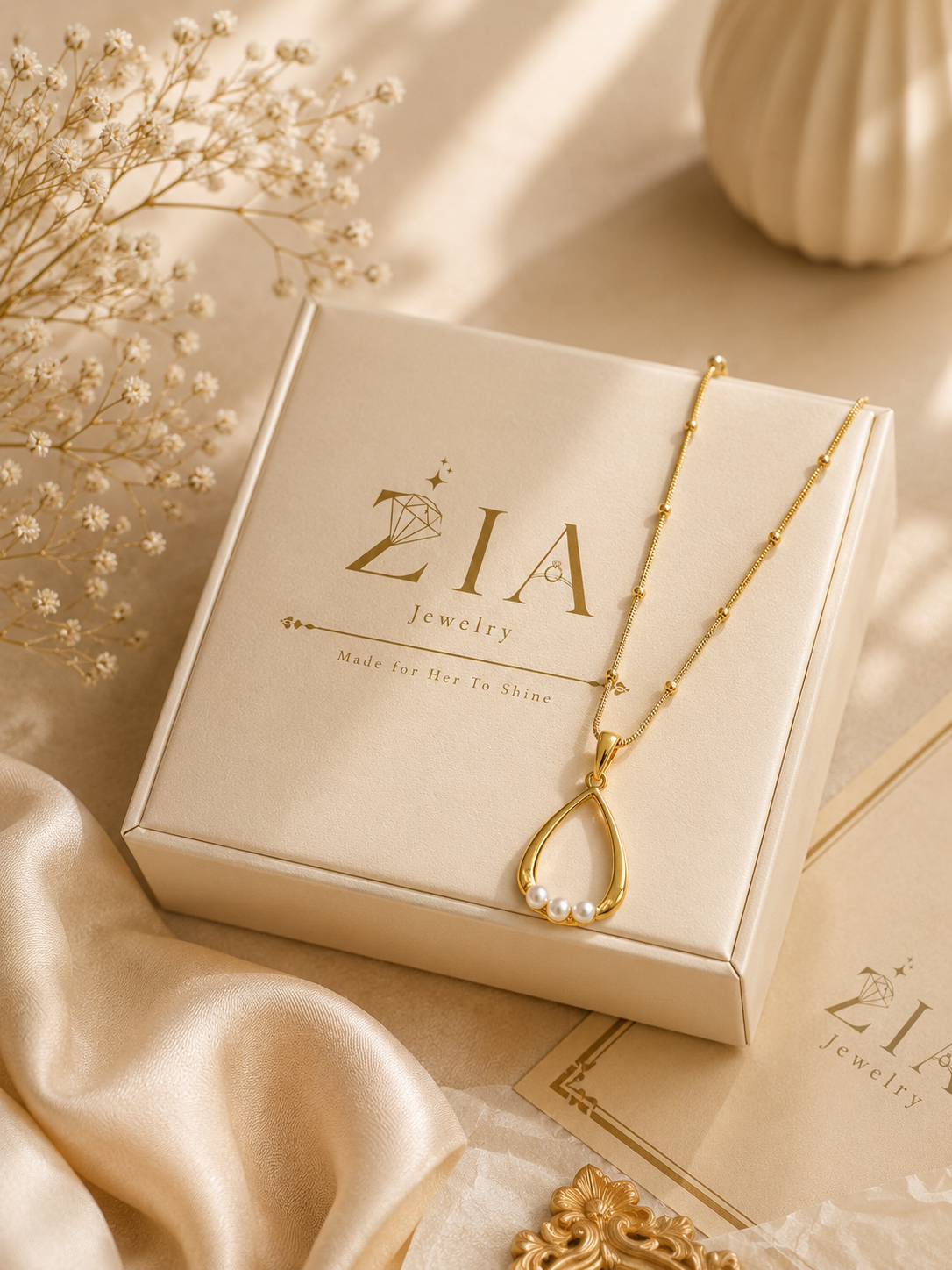 18K Gold Plated Pendant