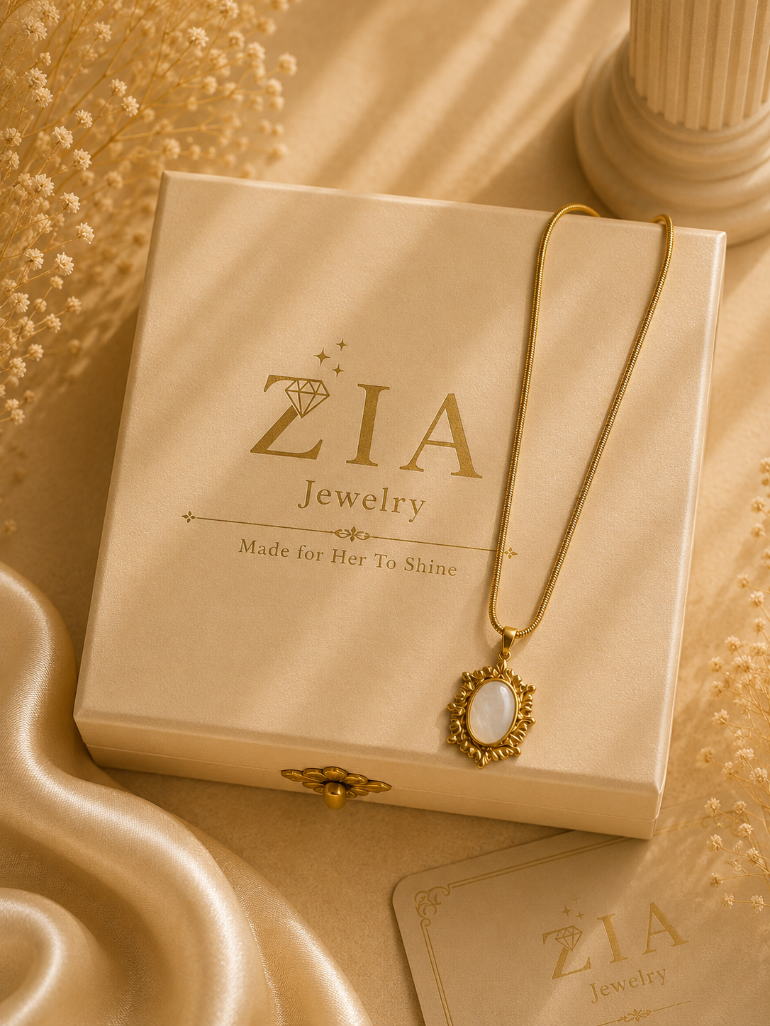 18K Gold Plated Pendant