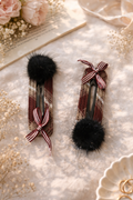 Pom Pom Tik Tak Hair Clip