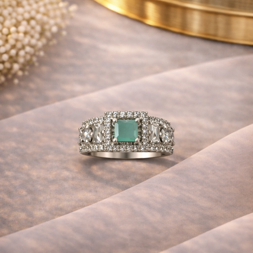 AD Emerald Ring