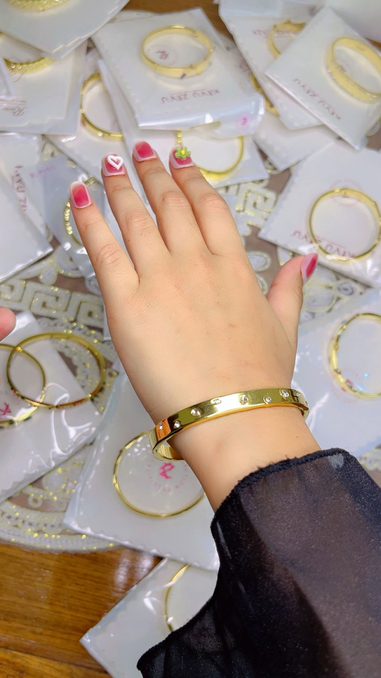 18K Gold Plated Kada Bracelet