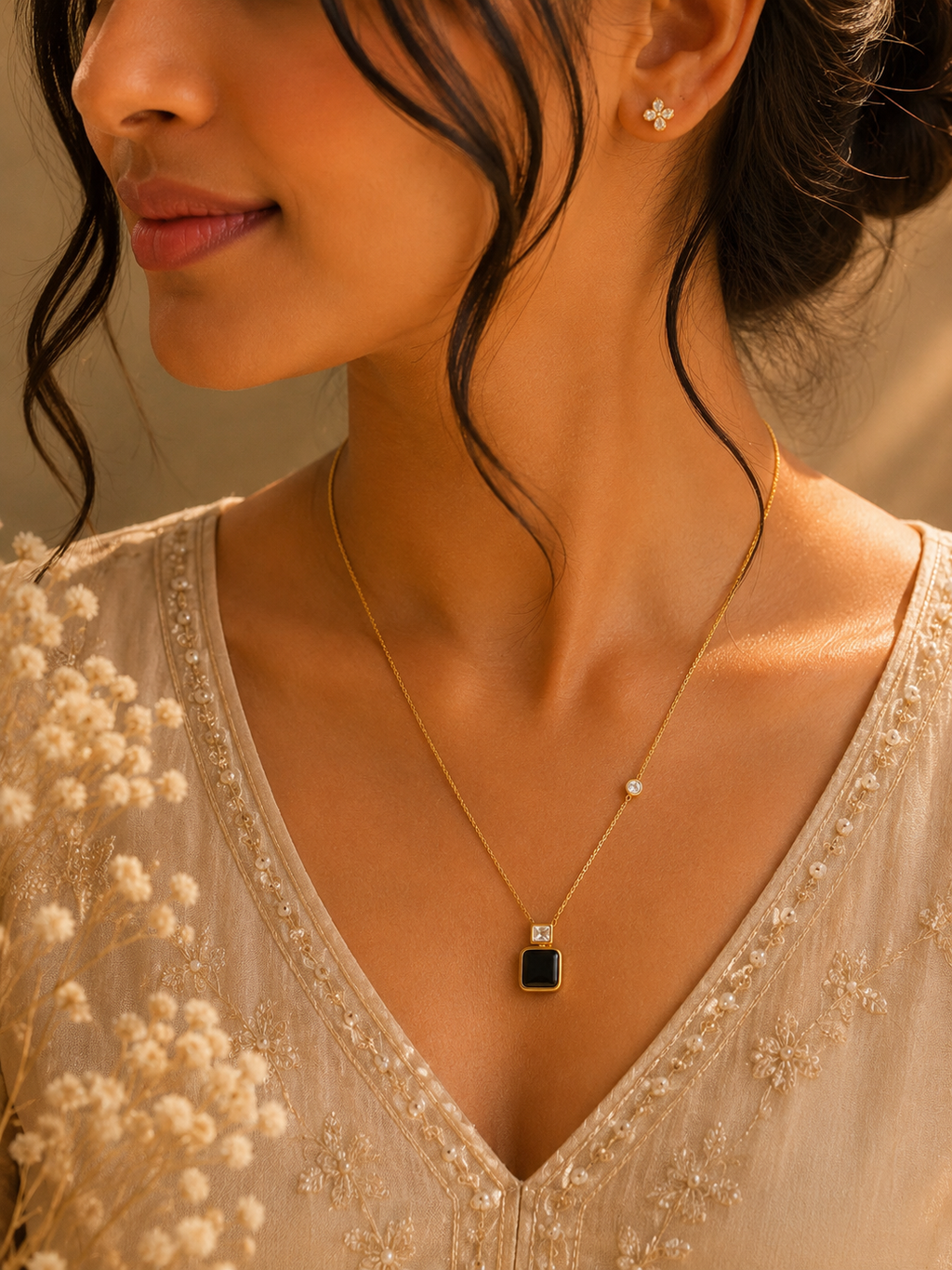 18K Gold Plated Pendant