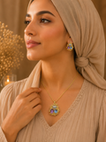 18K Gold Plated Necklace Set