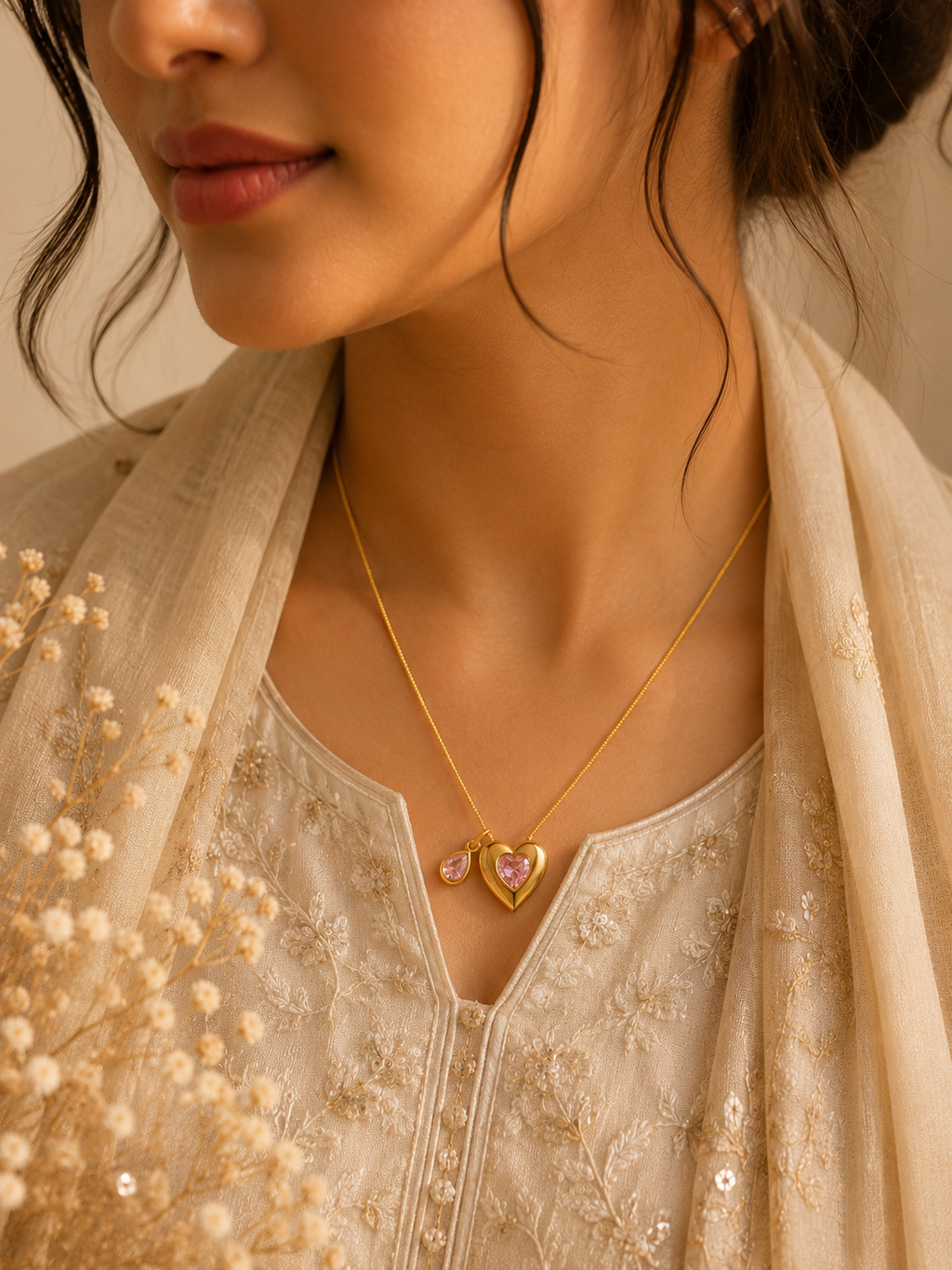 18K Gold Plated Pendant