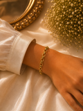 Luna Link Gold Bracelet