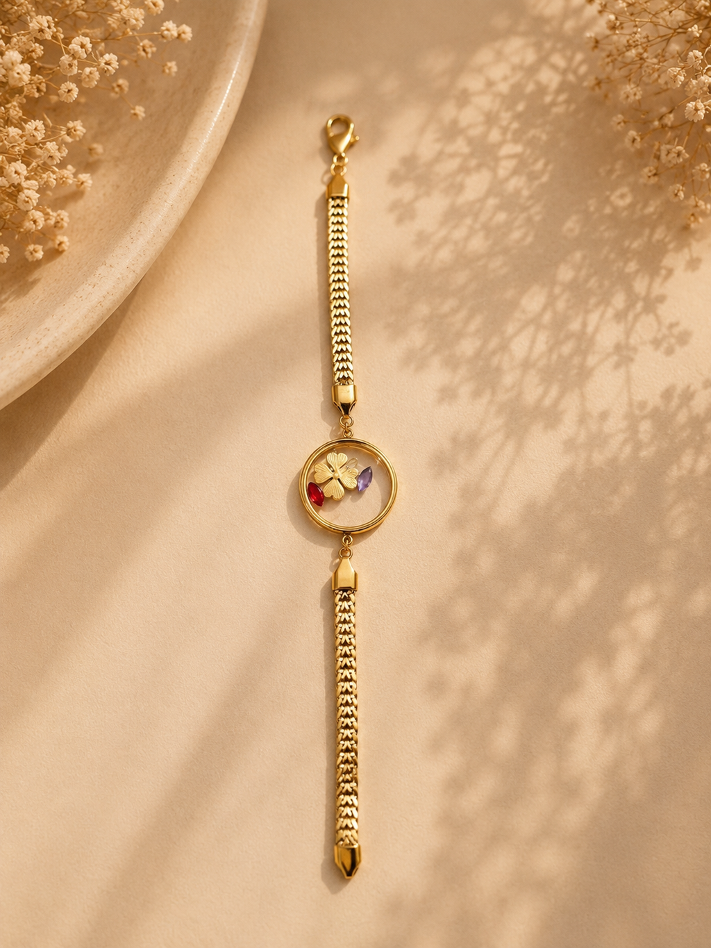 Eternal Bloom Charm Bracelet