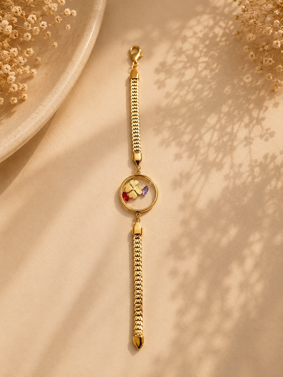 Eternal Bloom Charm Bracelet