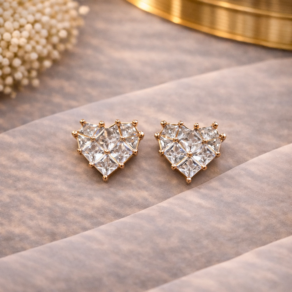 American AD stud Earring