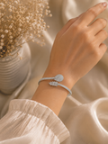 Luxury Leaf AD Kada Bracelet