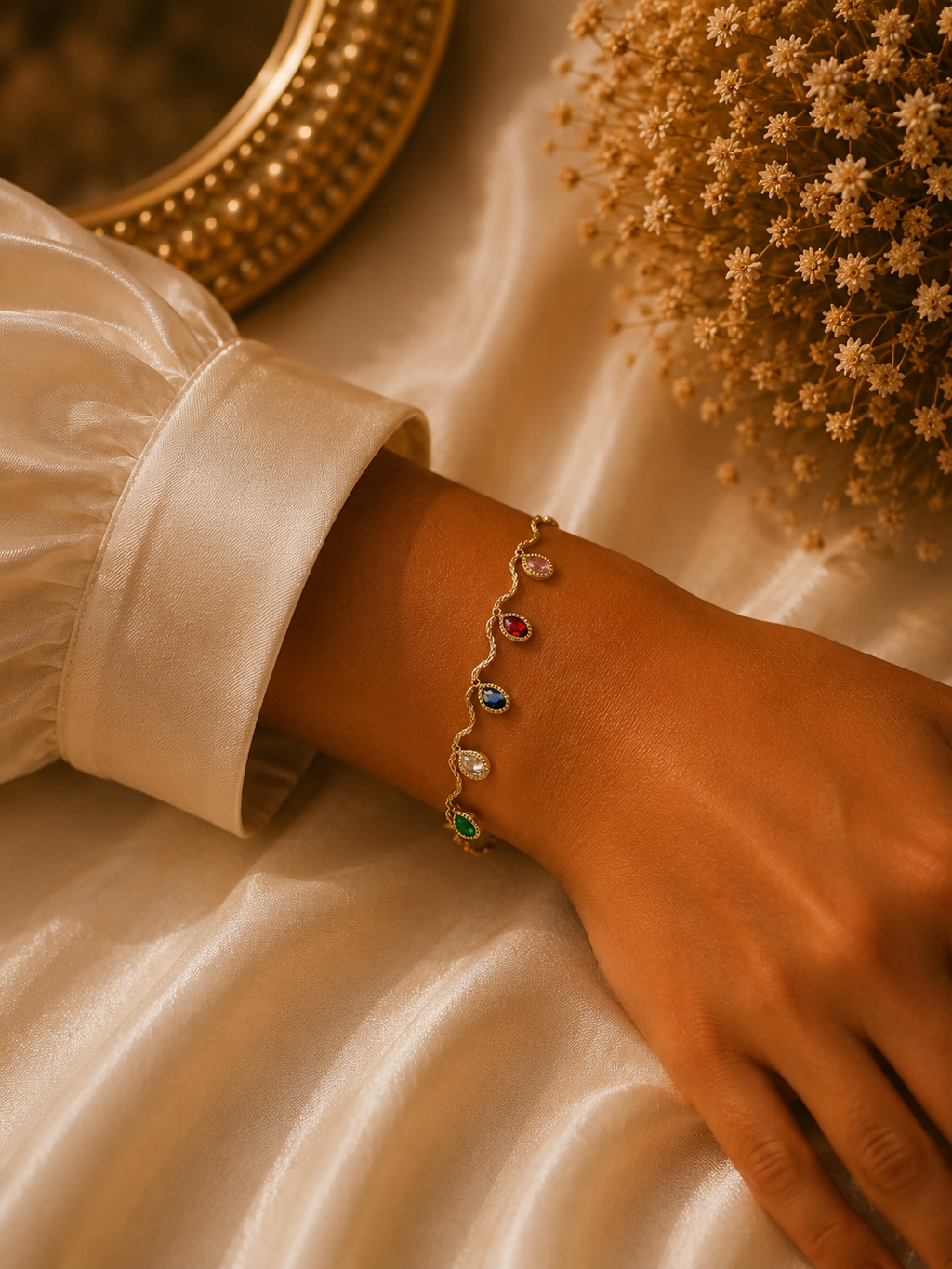 Multi Dewdrop Bracelet