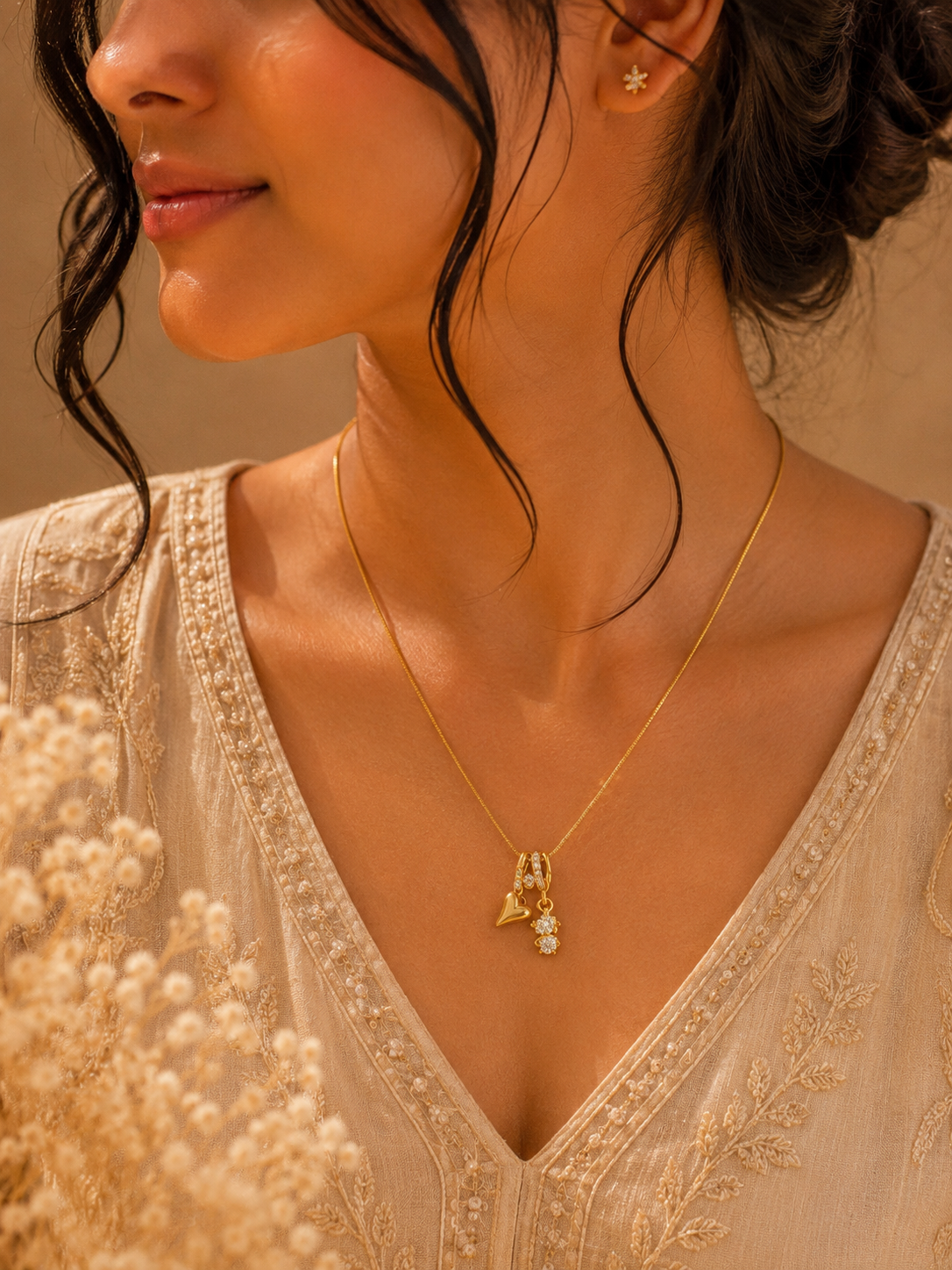 18K Gold Plated Pendant