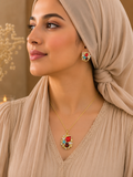 18K Gold Plated Necklace Set