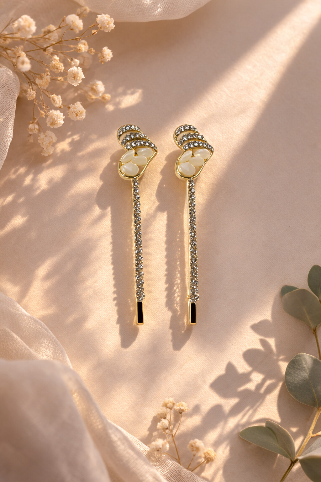 Heart Pearl Side Hair Pin
