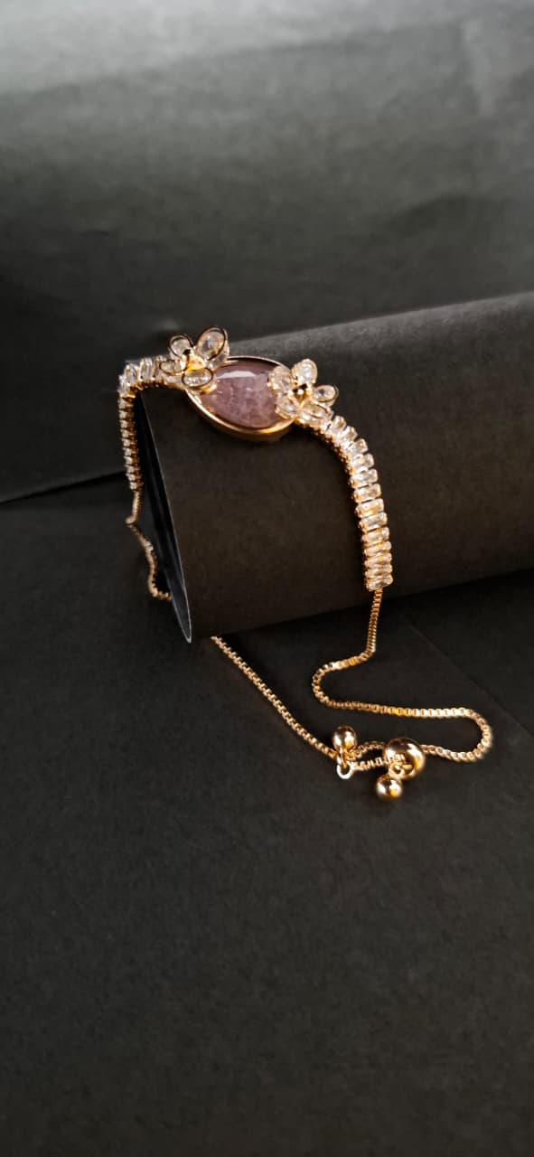 Blush Bloom Adjustable Bracelet