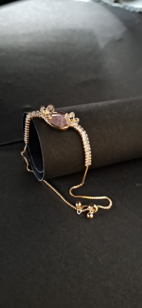 Blush Bloom Adjustable Bracelet