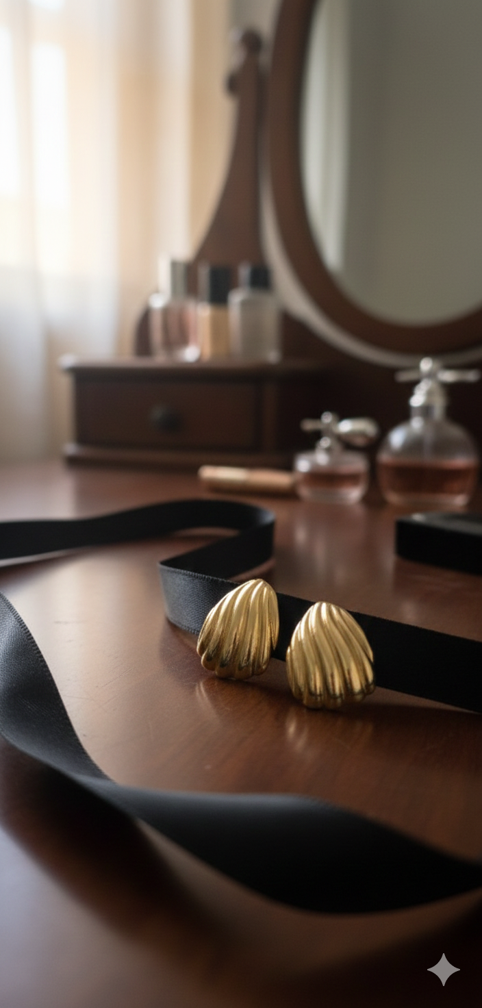 Anti-tarnish Shell Studs