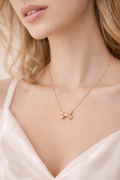 Anti-Tarnish Bow Pendant