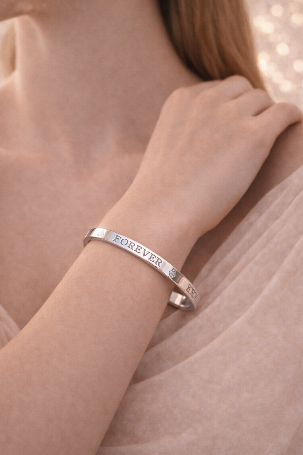 Anti-Tarnish sliver Kada Bracelet