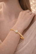 AD gold Kada Bracelet