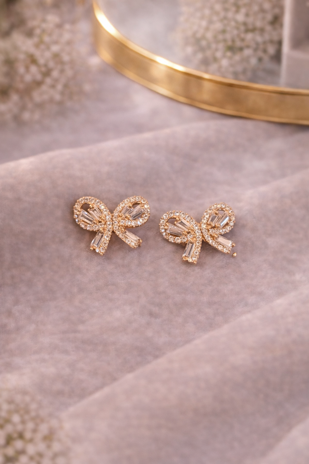 Elegant American AD stud Earring